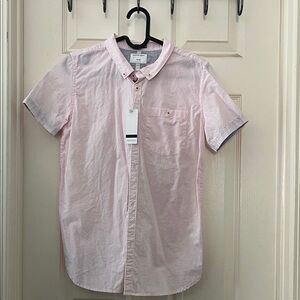 Cactus Boys Brand Light Pink Casual Button Down Shirt